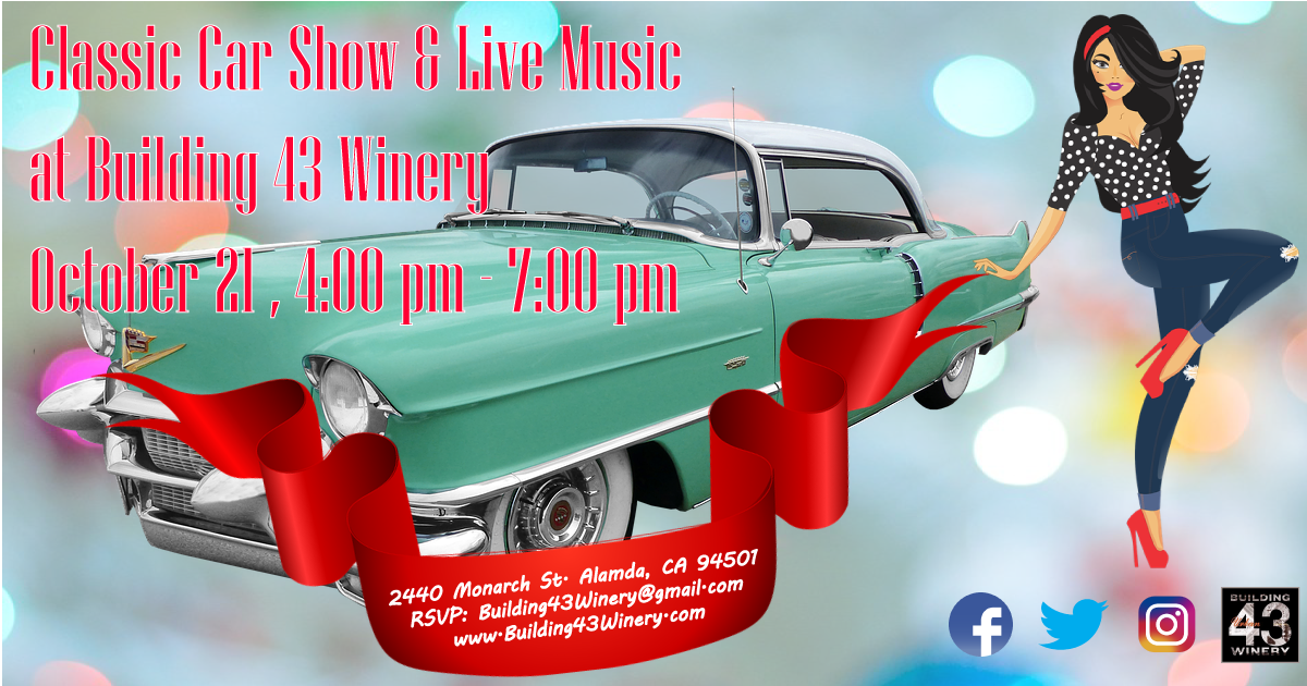 building 43 winery private events_classic car show_october 2017