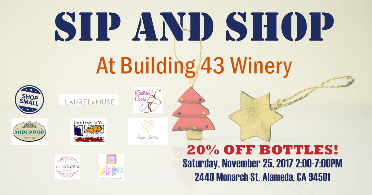 building 43 winery private events_sip and shop_november 2017